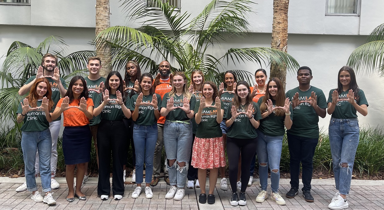 Human Rights Clinic Fall22-Spg23 Class Pic U