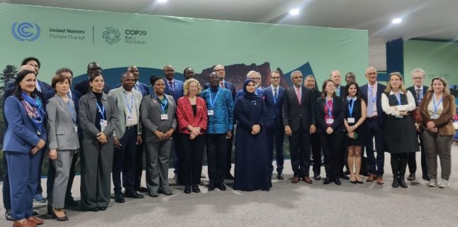 Global Cooling Pledge Ministers and Heads of Delegation with UNEP and UNFCCC Leadership