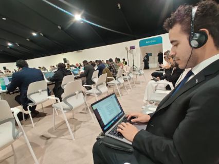 John Dennis tracking negotiations on operationalizing the Technology Implementation Programme at COP 29