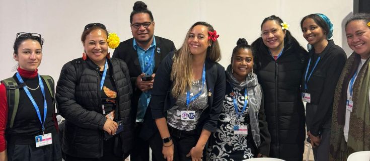 Kyra Frank with AOSIS Mitigation Negotiators